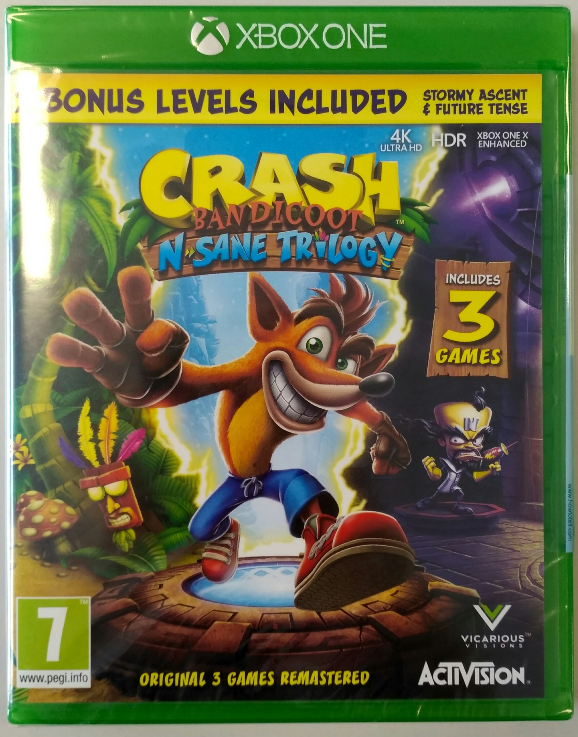 CRASH BANDICOOT N'SANE TRILOGY / XBOX ONE / KRAKÓW 7431054584