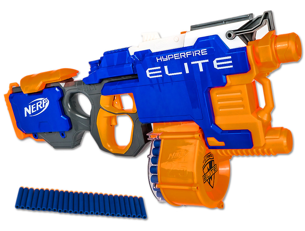 HASBRO Nerf N-Strike Elite Hyperfire MODEL 2017 ...