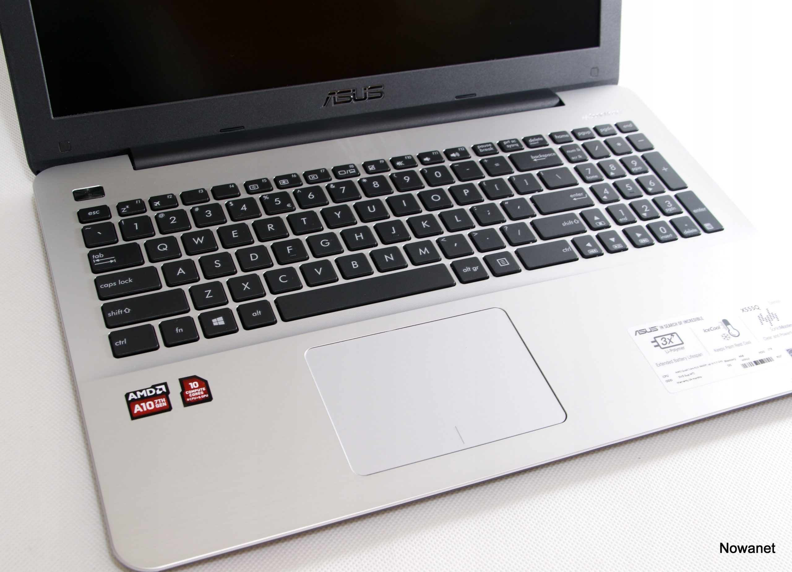 ASUS X555Q A10x4rdzeń FULL HD M430 4GB 1TB WIN10 7617171359