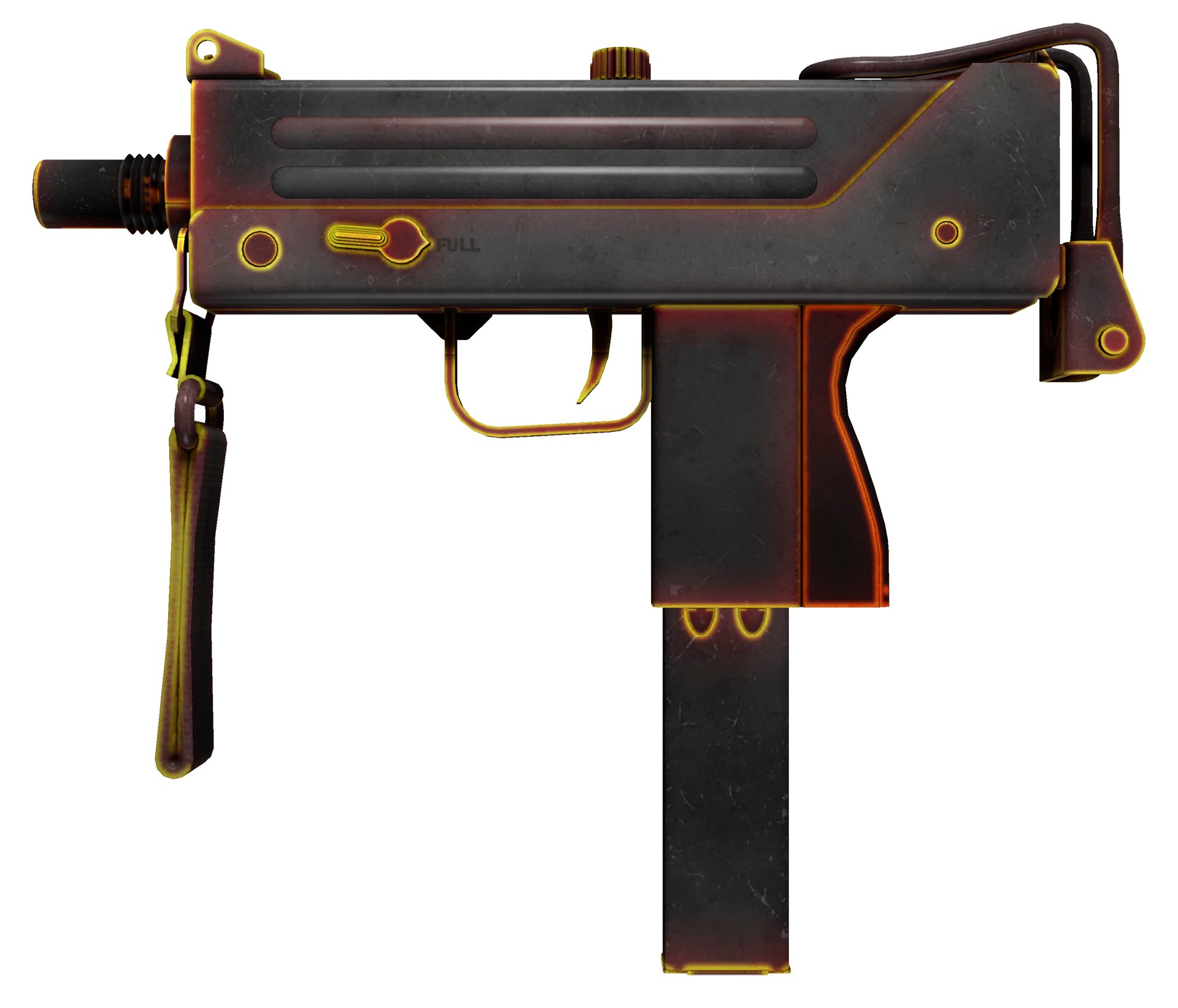 Узи градиент. Mac-10 | Телячья кожа. Мак 10 КС. Мак 10 Жар КС го. Mac 10 Heat.