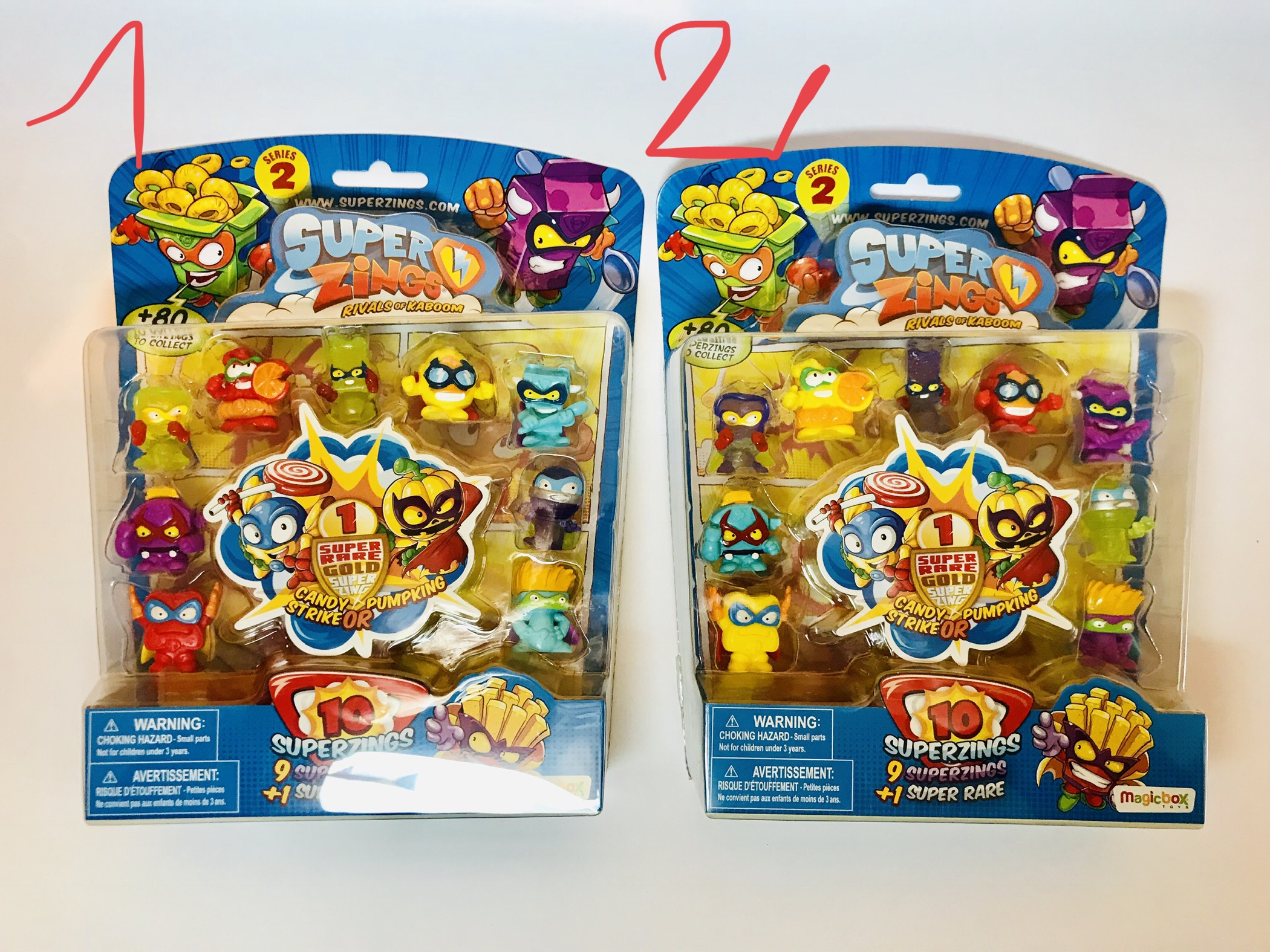 Super Zings Seria 2 Ultra Rare SUPER ZINGS ZESTAW SERIA 2 10 PACK MAGICBOX - 7658050597 - oficjalne