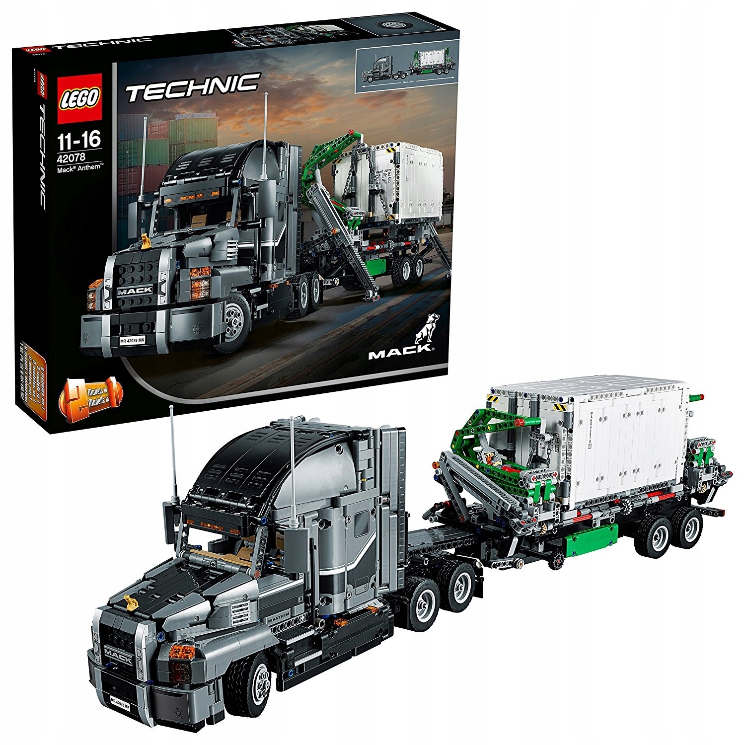 Lego 42078 Klocki Lego Ciężarówka Tir