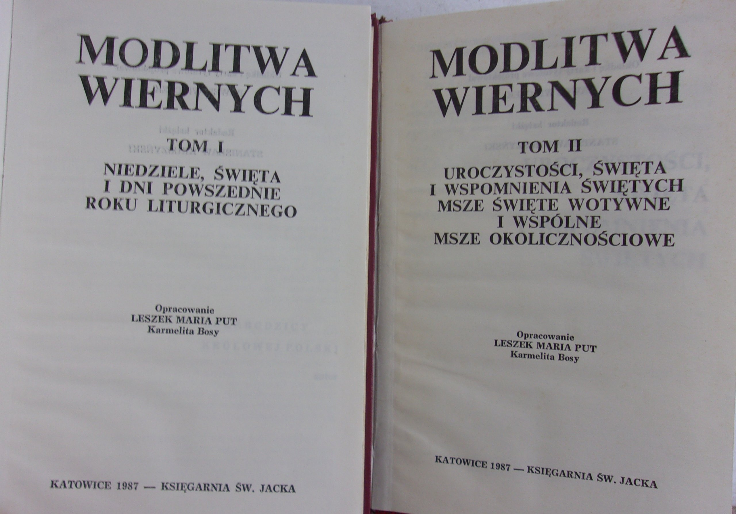 Modlitwa Wiernych Tom I-II - 7316773012 - Oficjalne Archiwum Allegro