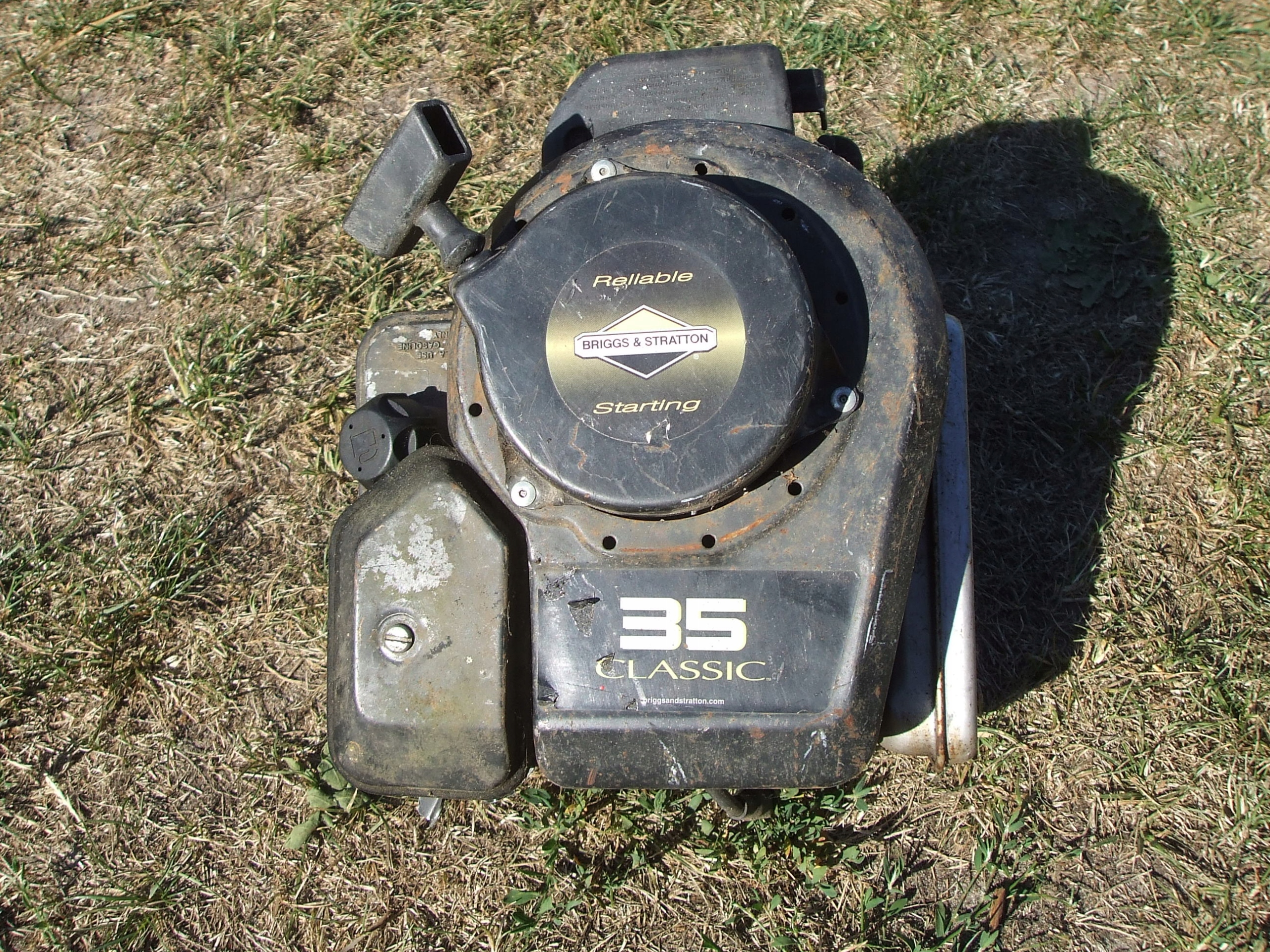 SILNIK spalinowy Briggs&Stratton 35 CLASSIC - 7439988437 - oficjalne ...