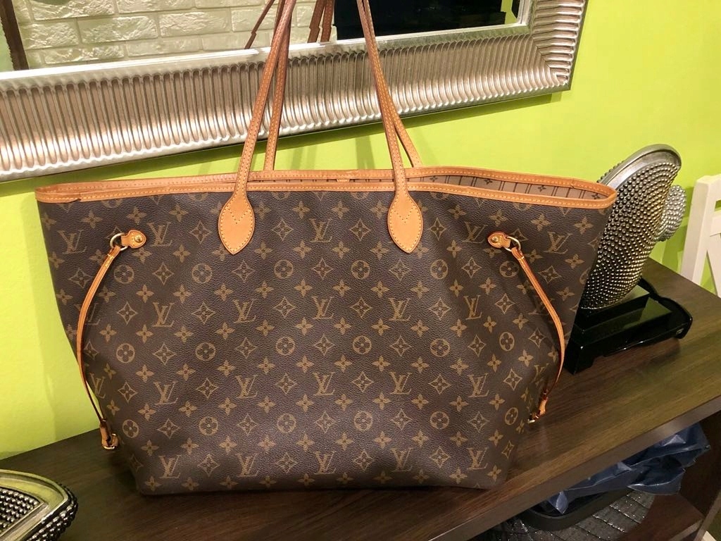 TOREBKA LOUIS VUITTON NEVERFULL SHOPPER LV - 6556829084 - oficjalne  archiwum Allegro