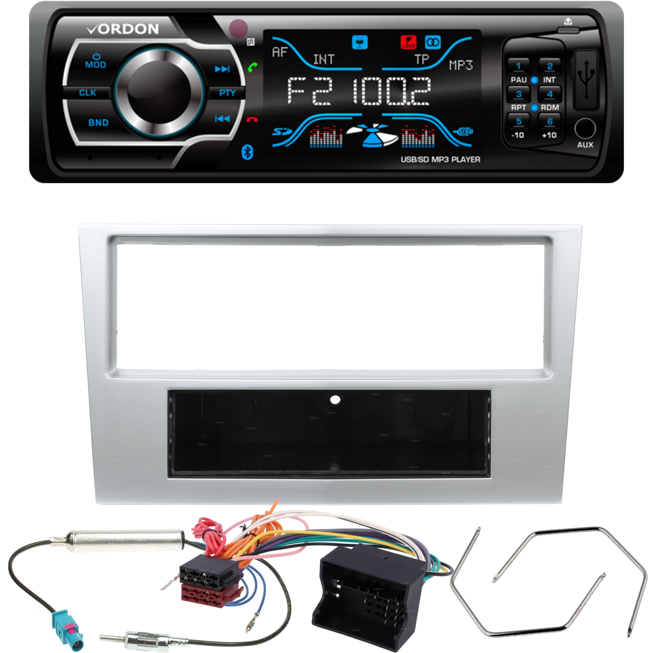 RADIO VORDON BLUETOOTH USB OPEL CORSA D ZAFIRA B