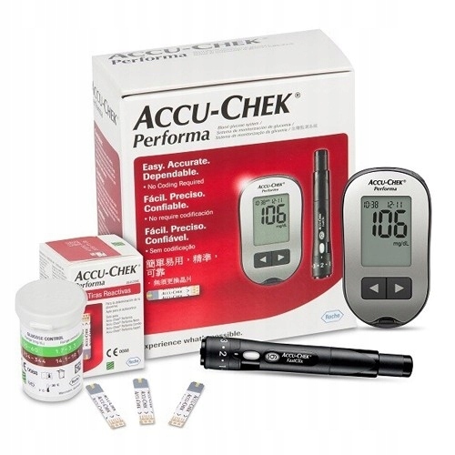 Glukometr Accu Chek Performa Zestaw 60 PaskÓw 7524109476 Oficjalne Archiwum Allegro 9560