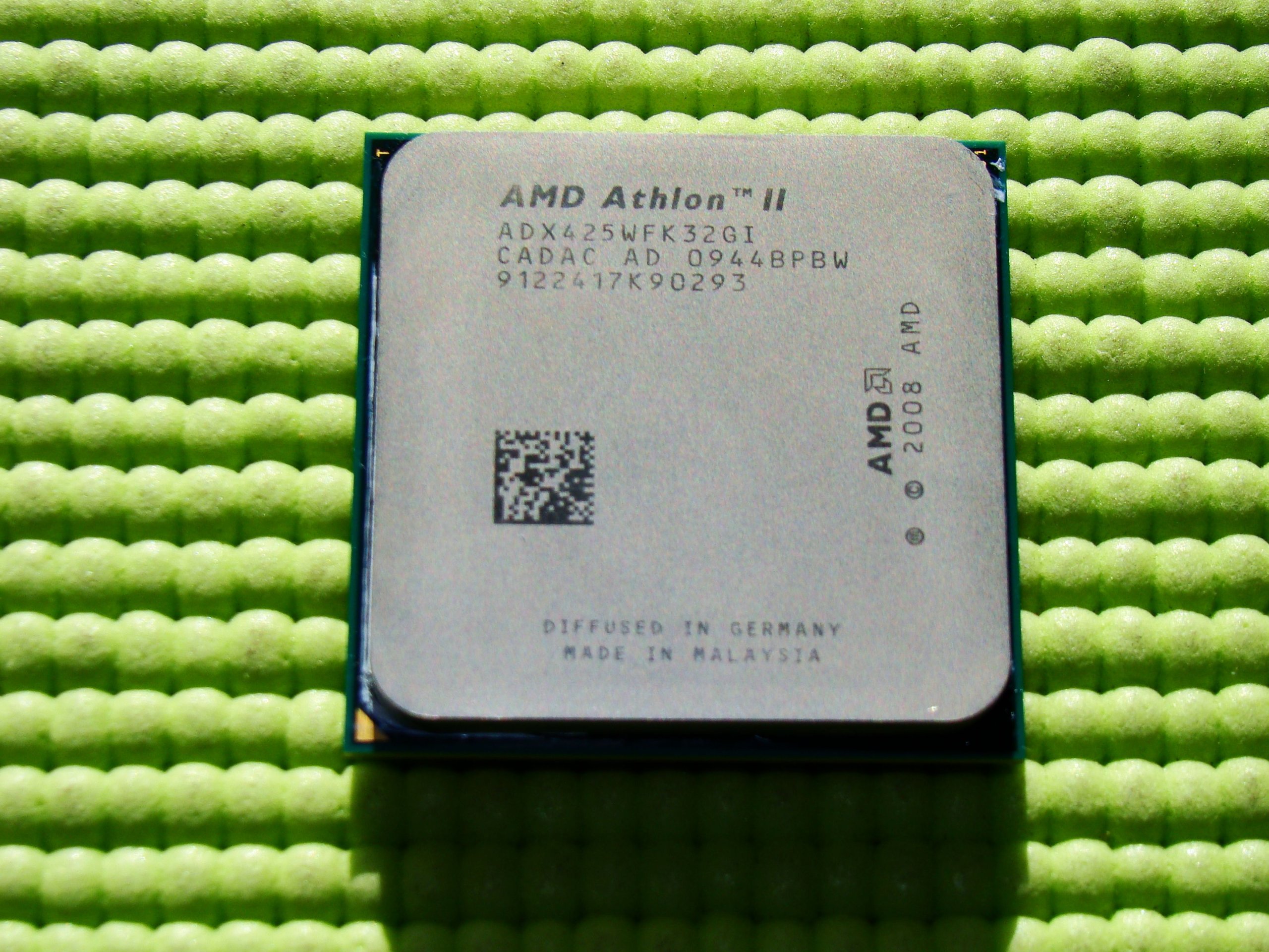 Обзор процессора amd athlon ii x3 425