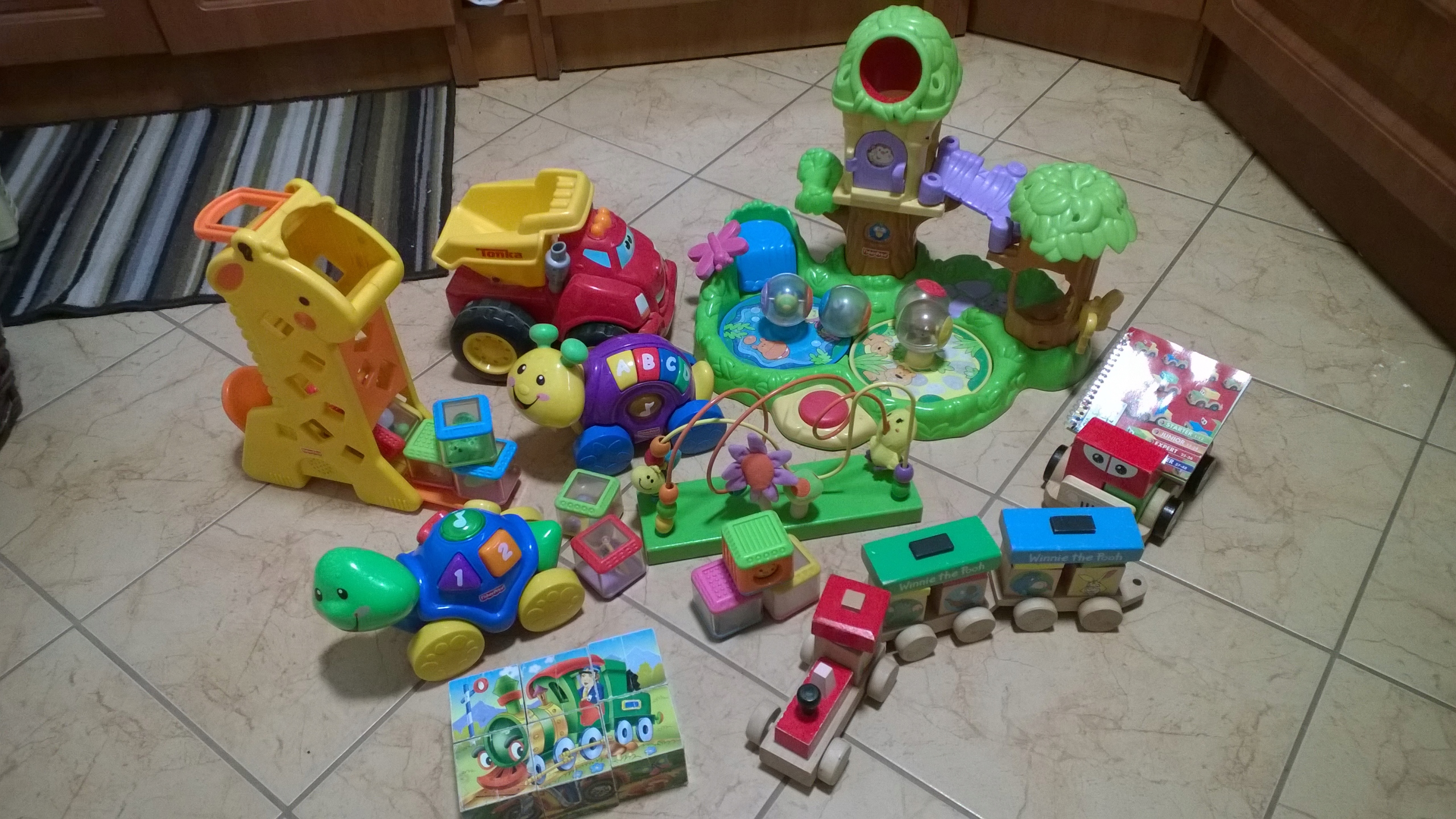 Fisher Price Zabawki Interaktywne Klocki