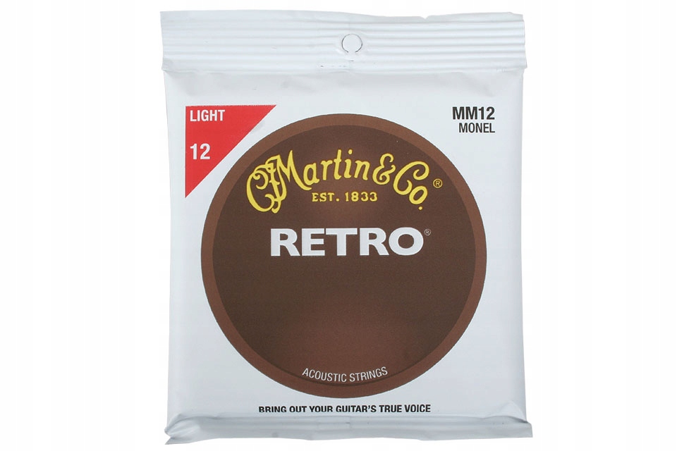 MARTIN MM12 RETRO 12-54 akustické gitarové struny nastaviť