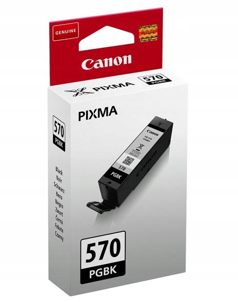 

Tusz Canon PGI-570PGBK Oryginał Pixma MG5750 15ml