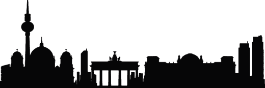 

Naklejka na ścianę ścienna Panorama Berlin 210 cm