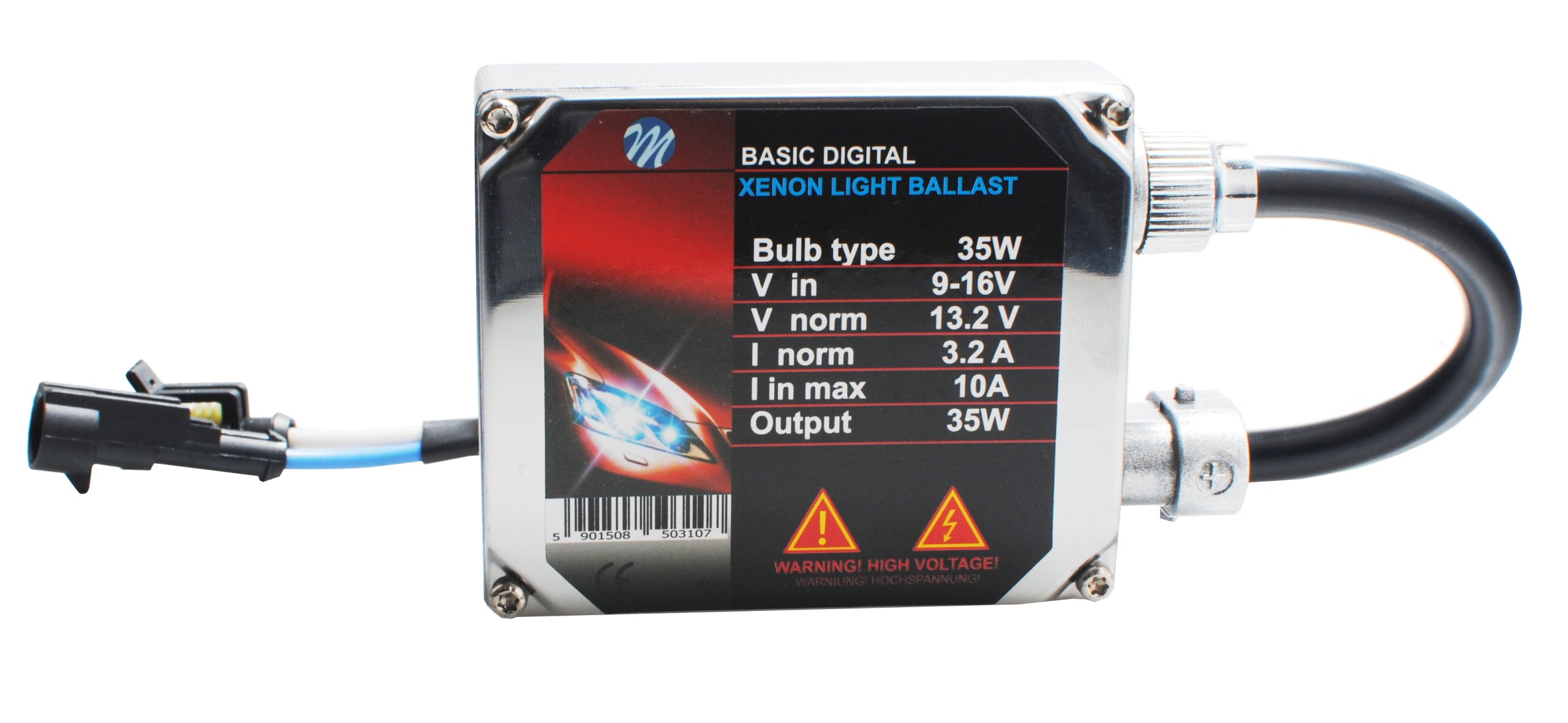 PRZETWORNICA XENON CYFROWA 12V 35W PHC M-Tech HID