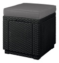 фото mini №4, Keter cube pufa corfu style+ cushion graphite