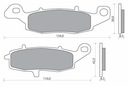 Тормозные колодки, колодки suzuki vz vl vzr vlr 800 1600 1800 intruder1, цена в Украине