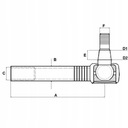 Шрус с нарезкой  внутренний m18x1,5l m18x1,5 172mm 09004, купить из Польши