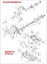 фото мини №2, Makita ротор бензопилы дисковой 5704 r 516489-7