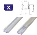 фото mini №3, Profile aluminum to plume led backlight anodized black type x 1m