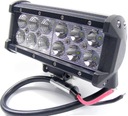 Панель led противотуманка 12/24v off road quad диодная, диодное led корпус алюминиевая3, купить с разборки