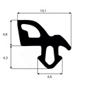 фото mini №3, Gasket to windows pvc aluplast s-1172 100m
