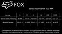 Bluza fox 180 nitro dark shadow r. xl5, с разборки недорого