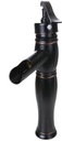 фото mini №2, Washbasin faucet freestanding retro black royal