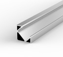 фото mini №3, Profile aluminum led backlight angular to plume led backlight 2 meters premium