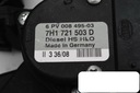 Педаль газа vw t5 2.5 tdi 7h1721503d6, купить недорого
