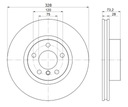 Тормозные диски, диск тормозов перед bmw x3 f25 10- x4 f262, купить в Украине
