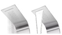 фото mini №7, Panel shower stainless steel, curved