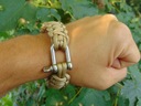 фото mini №4, Bracelet rope paracord 23mm coyote mfh size s