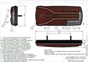 Фара led задняя диодная, диодное renault master 12v комплект задний7, запчасти недорого