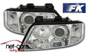 Фари, лампи фари, відбивачі audi a6 c5 01- angel eyes ксенон c3, купити із шроту