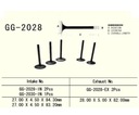 Клапан выпускной yamaha vesrah gg-2028-ex3, купить с разборки