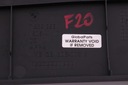 Bmw f20 f21 листва защита крышки багажника 72398935, с разборки недорого