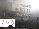 Bmw 3 f31 крышка крюк бампер задний 7384429 черная4, купить из Польши