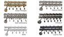 фото mini №2, Cornice double 340 centimeters / fi 19+ 19mm simple metallic 6 colors to select