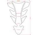 Tankpad suzuki gsf 600 650 1200 1250 bandit3, купить с разборки