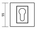 фото mini №3, Socket square repair kit black matte kuchinox
