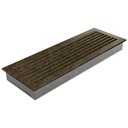 фото mini №6, Lattice ventilation fireplace fresh 17x49 black-gold