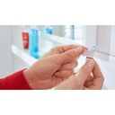 фото мини №4, Tesa 57072-00000 кронштейн резиновый внутри гачек на полотенца белый 3 шт.
