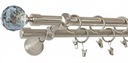 фото mini №8, Cornice double 19 mm+ 19 mm 340 centimeters