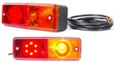 Фары задняя koparka балка widlak minikoparka набор света задний 12/24v led1, цена в Украине