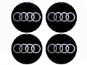 фото міні №1, Audi 90mm емблеми наклейки на ковпаки алюміній диски