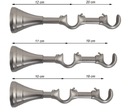 фото mini №15, Cornice double 19 mm+ 19 mm 180 centimeters