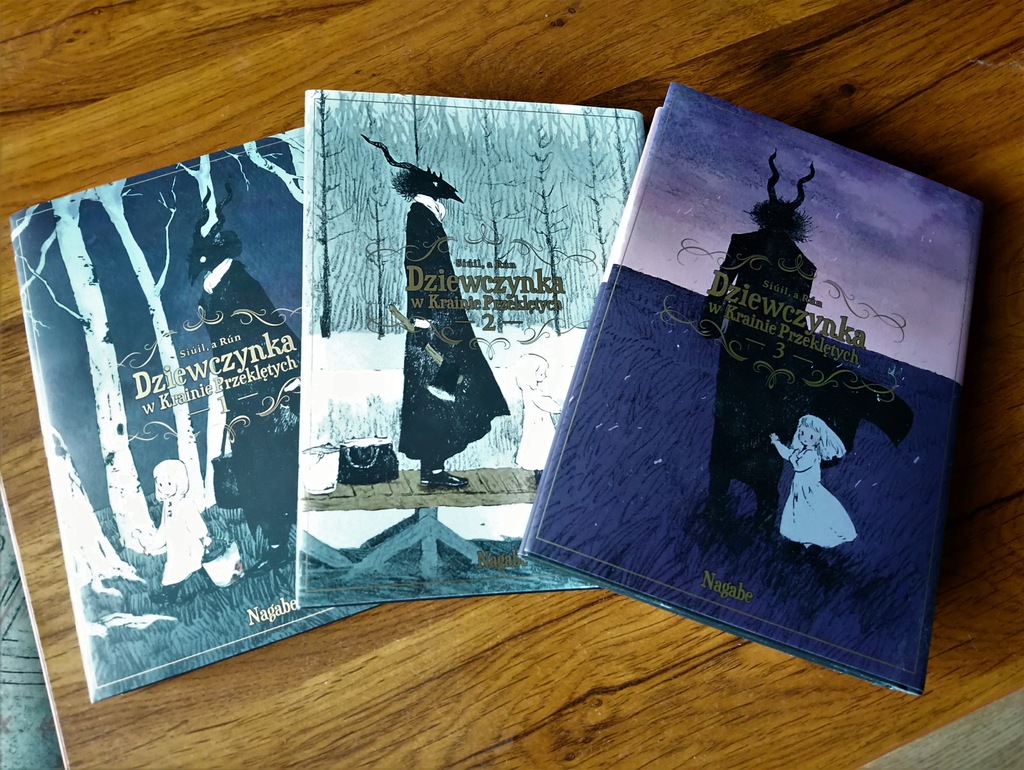Manga DZIEWCZYNKA W KRAINIE PRZEKLĘTYCH tomy 1-3
