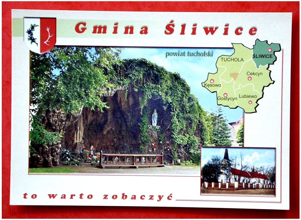 Śliwice.Gmina Śliwice / mapa / herb