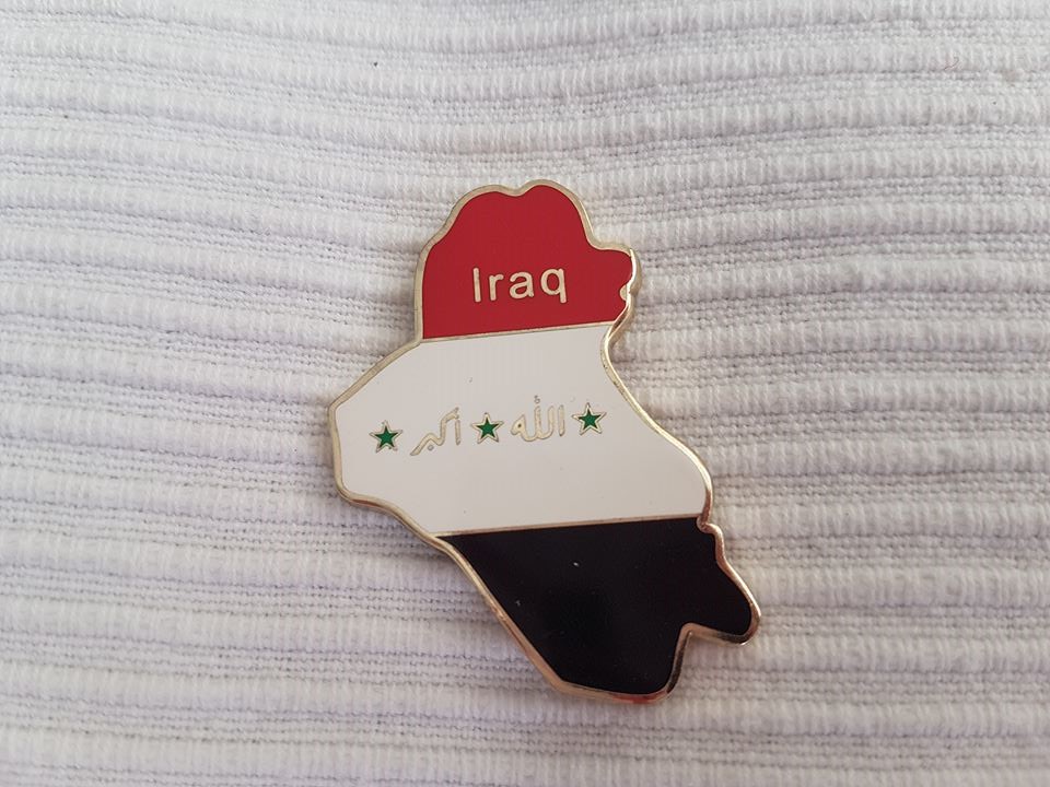 Magnes na lodówkę -  IRAK Mapa