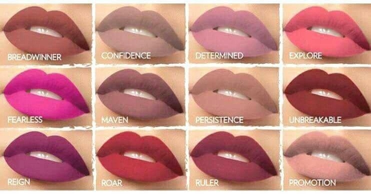 NU skin COLOUR POWERLIPS FLUID MATTE FEARLESS