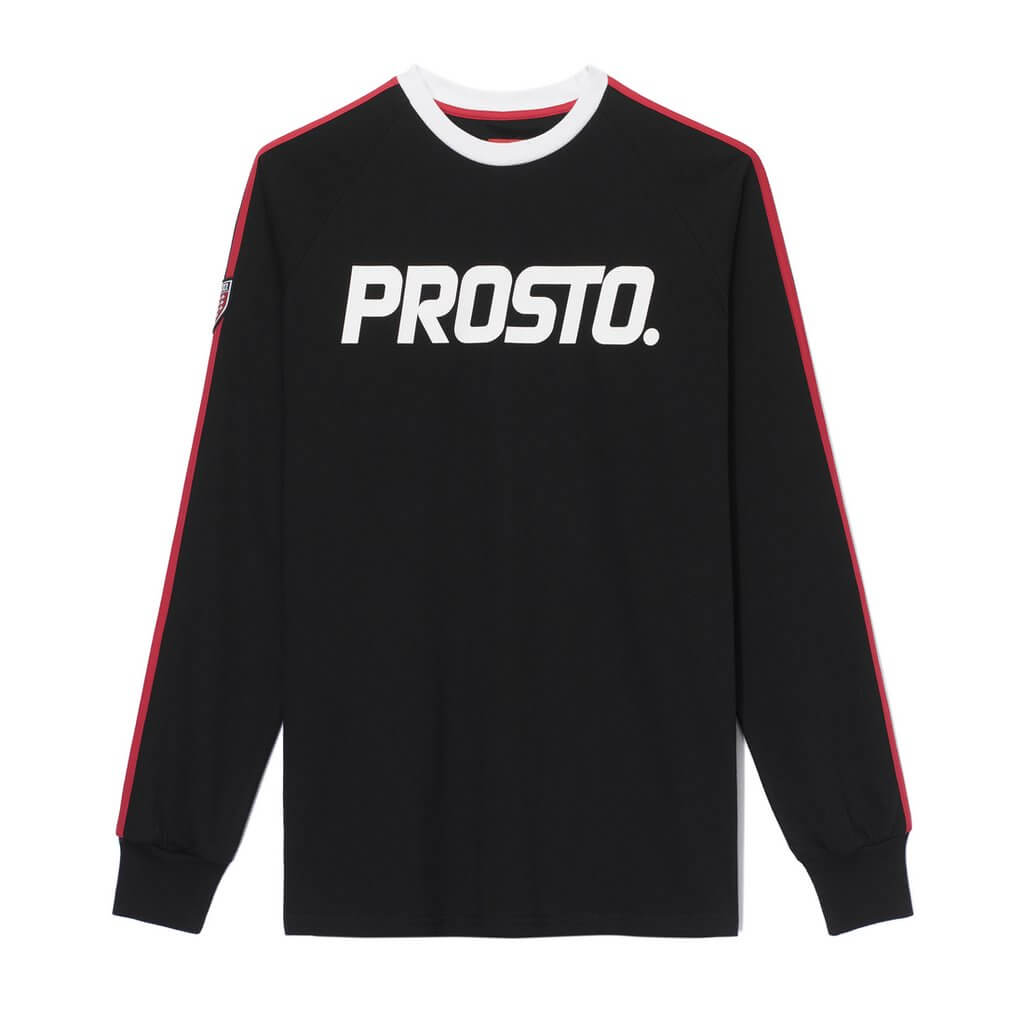 Koszulka PROSTO LONGSLEEVE Field Black M